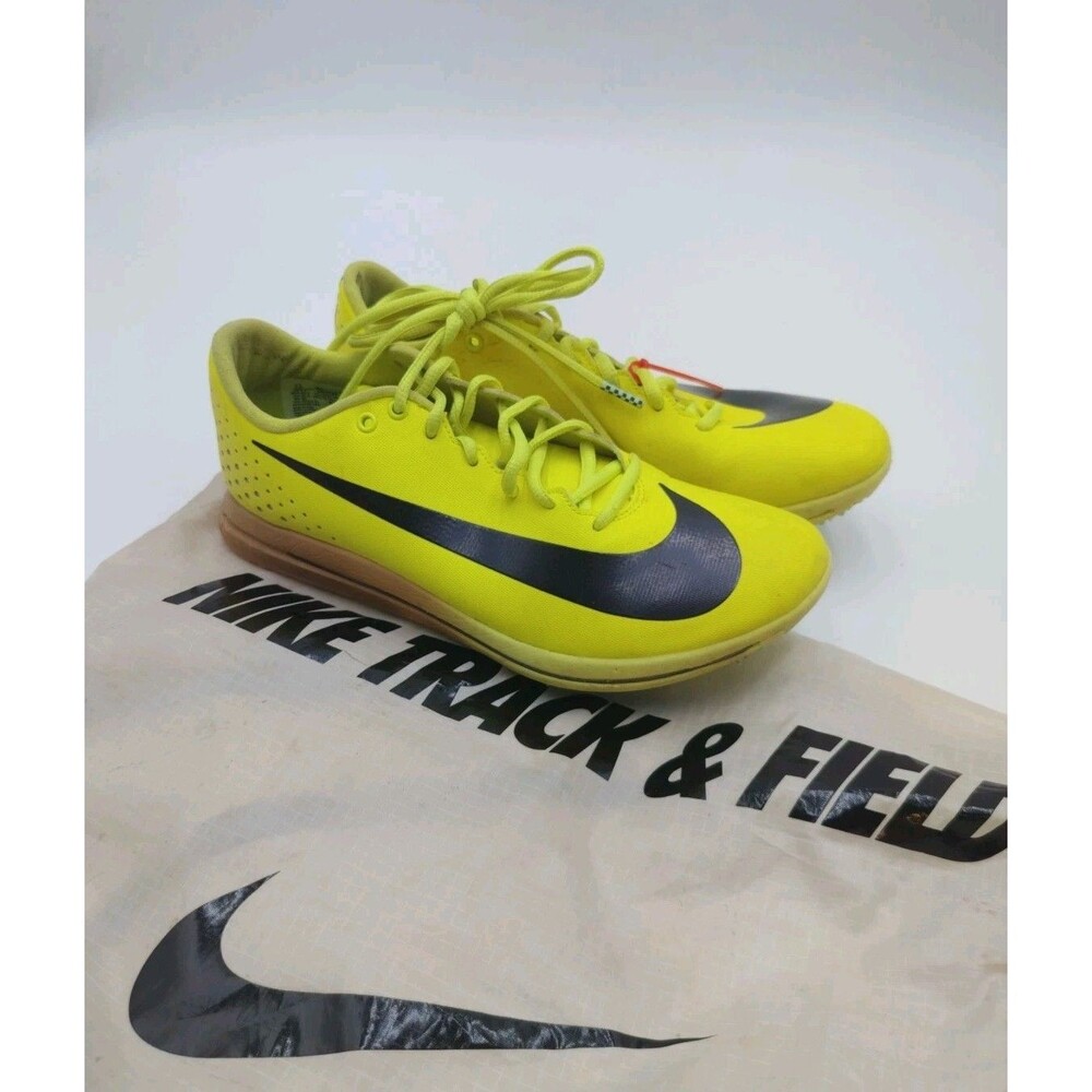 Nike Zoom TJ Elite Track & Field Jumping Spikes Neon Yellow Sz 7.5 DR9930-700